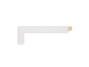 Omega #83960 Matte White Frame